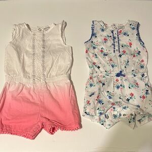 2 Carter's Rompers